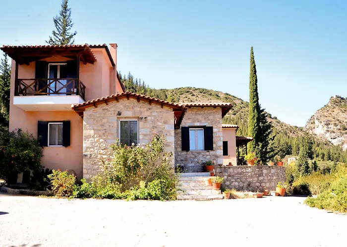 Elegant Stone Mansion In Historic Mystras